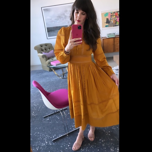 Doen Dresses & Skirts - Doen Vicia Dress in Jasper Yellow